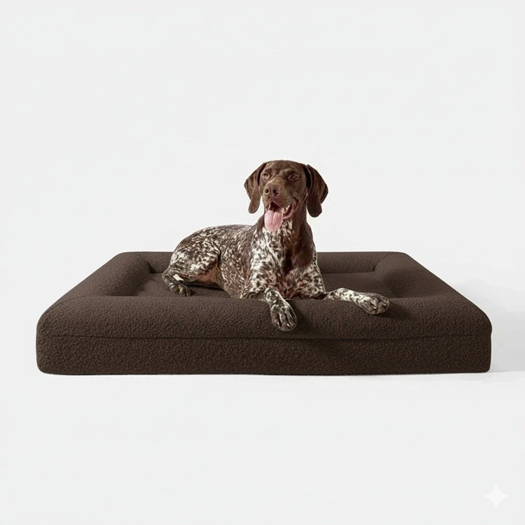 Luxe Orthopedisch Hondenbed van Geheugenfoam met Verwijderbare Wasbare Hoes - Waterdichte Onderkant - Hebbr