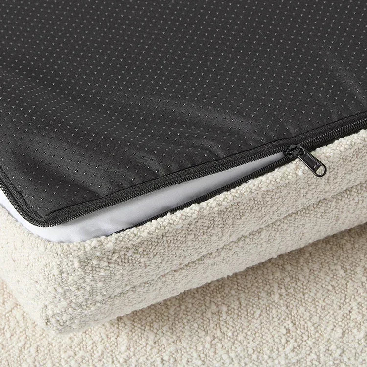 Luxe Orthopedisch Hondenbed van Geheugenfoam met Verwijderbare Wasbare Hoes - Waterdichte Onderkant - Hebbr