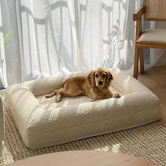 Luxe Orthopedisch Hondenbed van Geheugenfoam – Waterdicht & Wasbaar Hondenbed - Hebbr