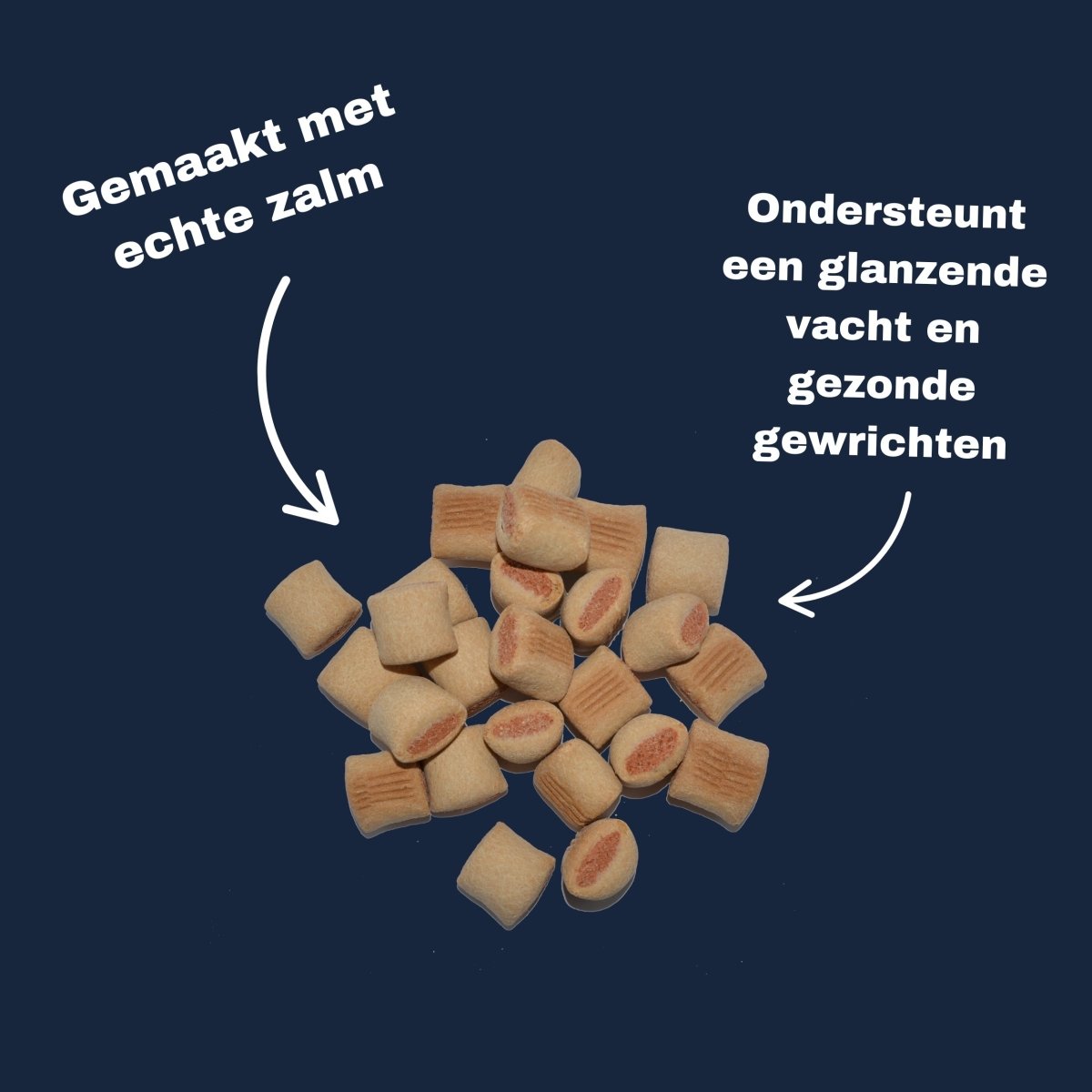 Mergkoekjes Zalm - Hebbr