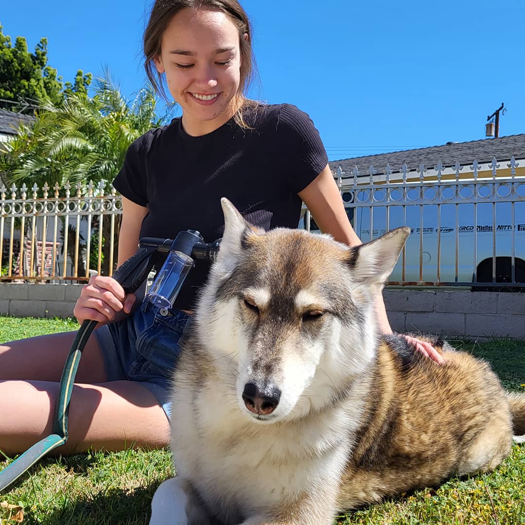 Mobiele Douchekop voor Honden, Geschikt voor PET - Flessen - Compact en Lichtgewicht - Hebbr