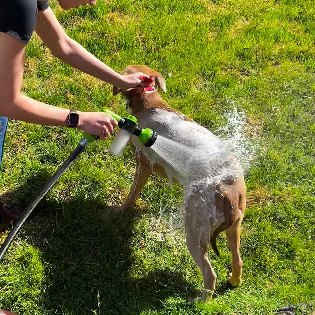 Mobiele Douchekop voor Honden, Geschikt voor PET - Flessen - Compact en Lichtgewicht - Hebbr
