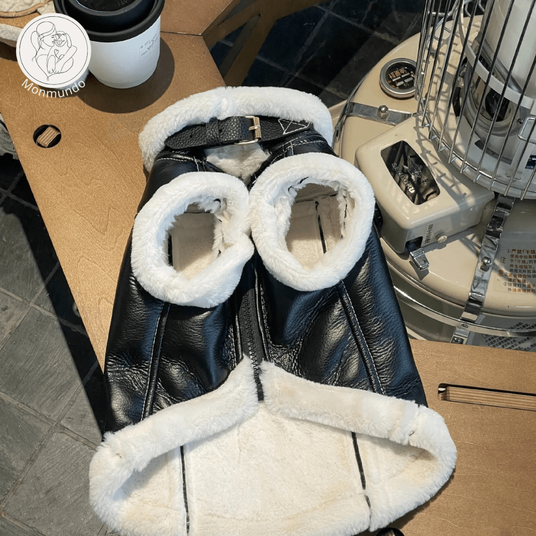 Mouwloos Fluwelen Vest voor Kleine Honden - Warm, Stylish en Comfortabel - Hebbr