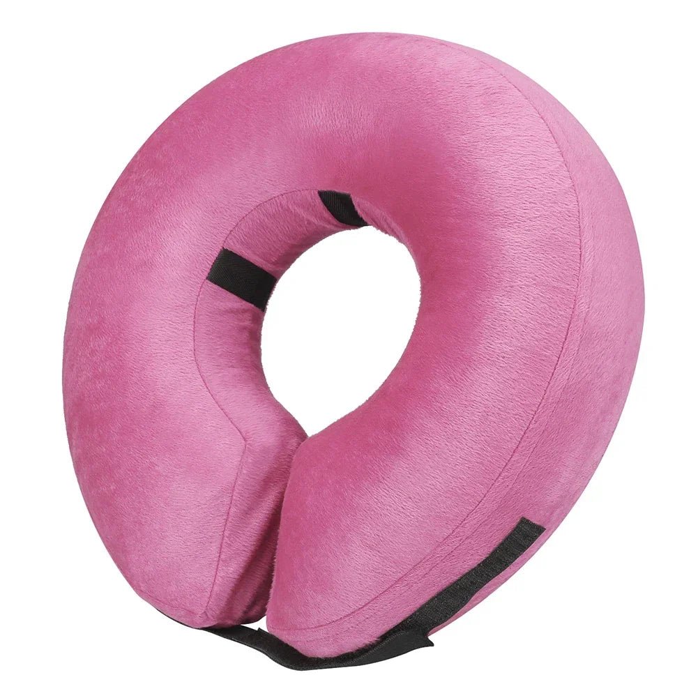 Opblaasbare bescherm en herstel kraag voor honden en katten - Hebbr