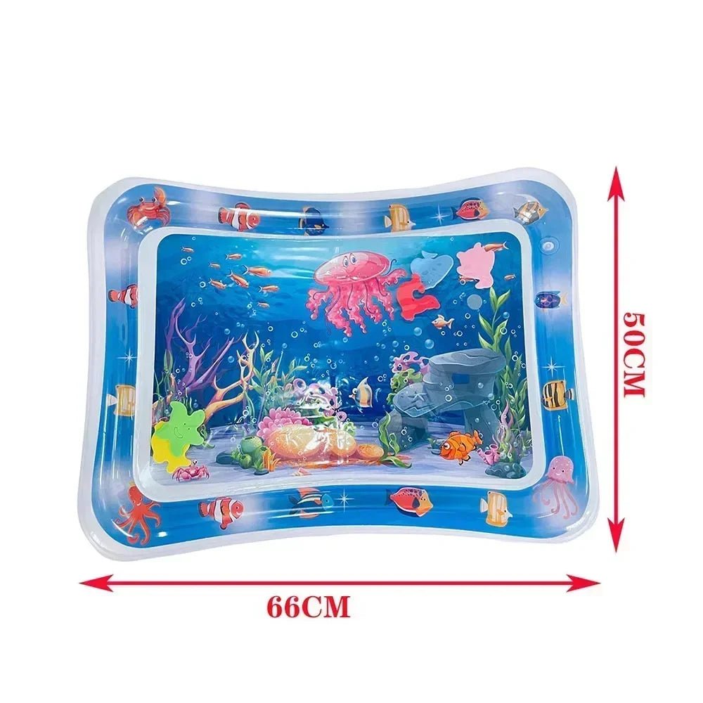 Opblaasbare Watermat voor Huisdieren - Koelmat voor Katten en Honden, Duurzaam PVC, Voor Binnen en Buiten - Hebbr
