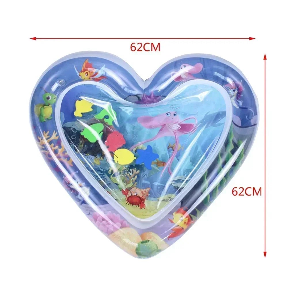 Opblaasbare Watermat voor Huisdieren - Koelmat voor Katten en Honden, Duurzaam PVC, Voor Binnen en Buiten - Hebbr