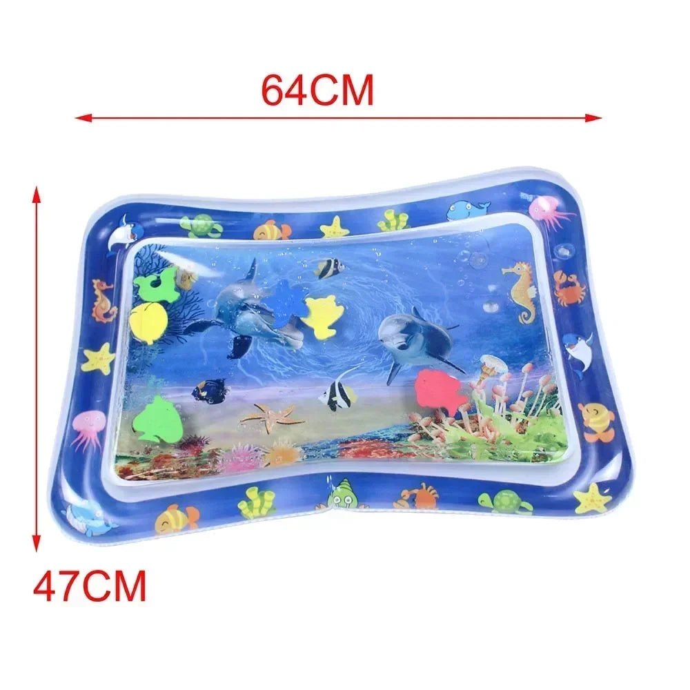 Opblaasbare Watermat voor Huisdieren - Koelmat voor Katten en Honden, Duurzaam PVC, Voor Binnen en Buiten - Hebbr