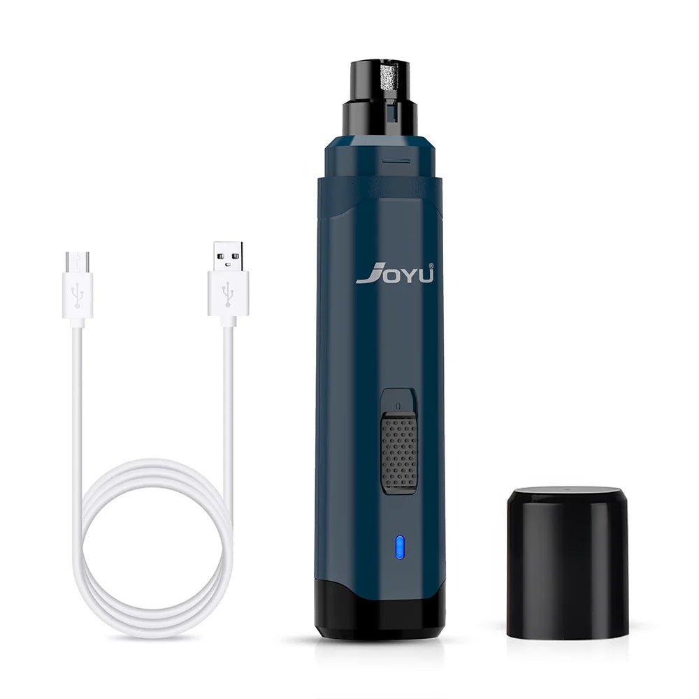 Oplaadbare Hondennageltrimmer met 2 Snelheden - Stille Ergonomische Nagelgrinder voor Huisdieren - Hebbr