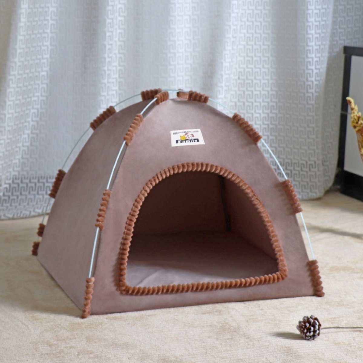 Opvouwbare Huisdierentent voor Katten en Honden – Ademend, Compact & Vierseizoensgeschikt - Hebbr