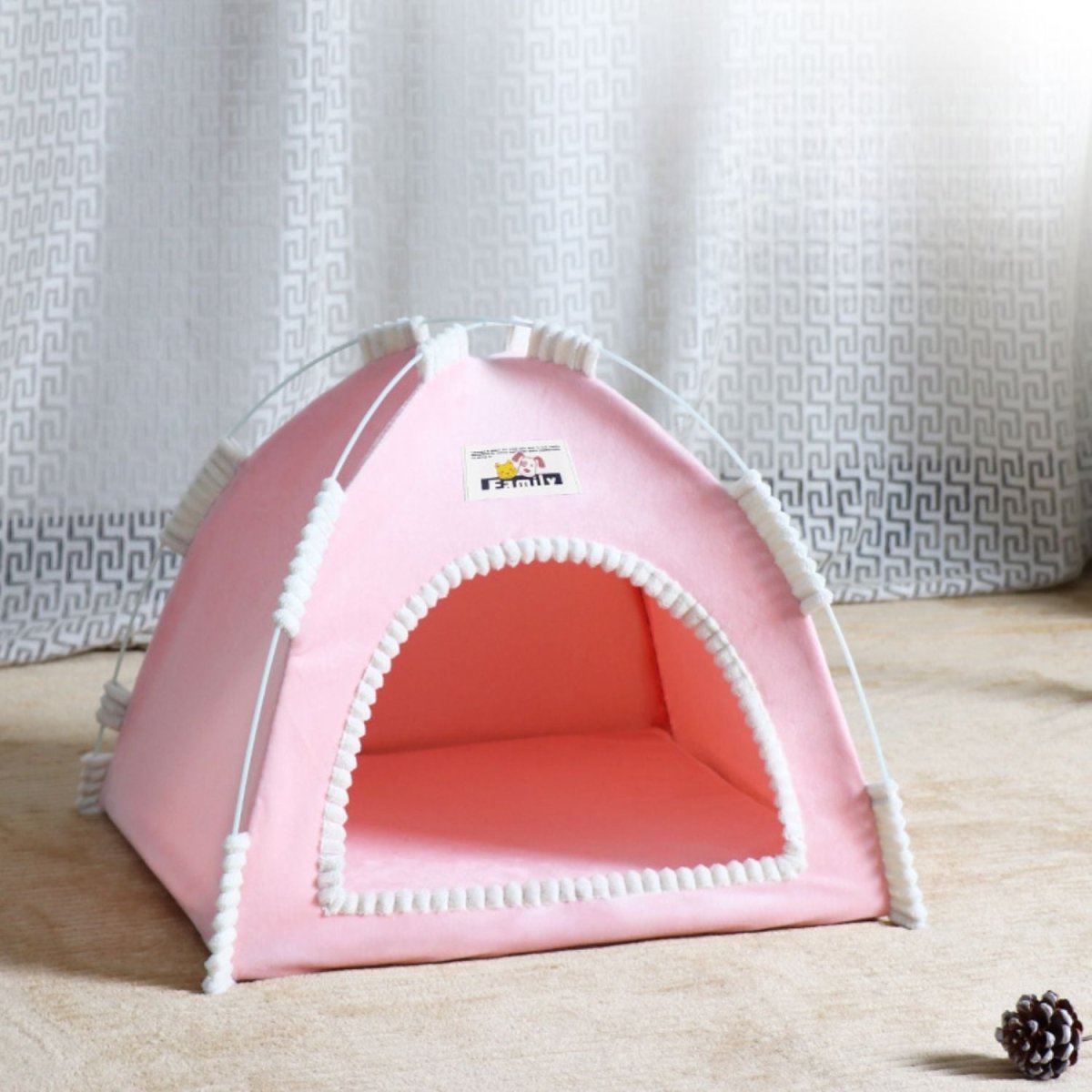 Opvouwbare Huisdierentent voor Katten en Honden – Ademend, Compact & Vierseizoensgeschikt - Hebbr