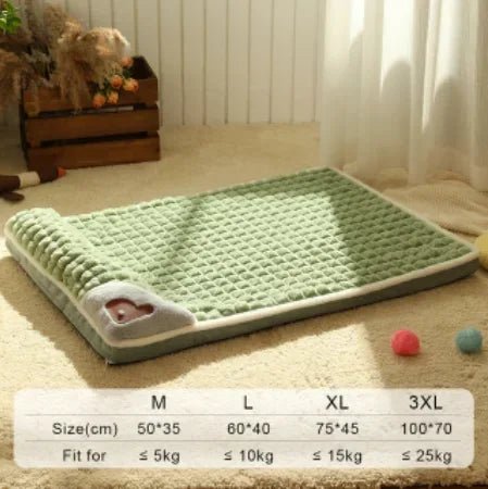 Orthopedisch Hondenbed voor Grote Honden – Geheugenfoam, Wasbaar & Verwijderbare Hoes - Hebbr