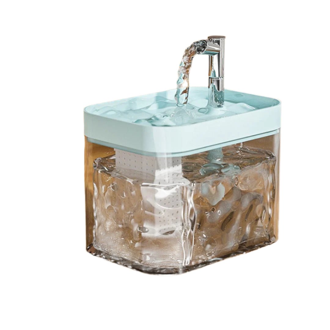 Premium Katten Drinkfontein met Filtersysteem - Stil, Hygiënisch, 2 Liter Capaciteit - Hebbr