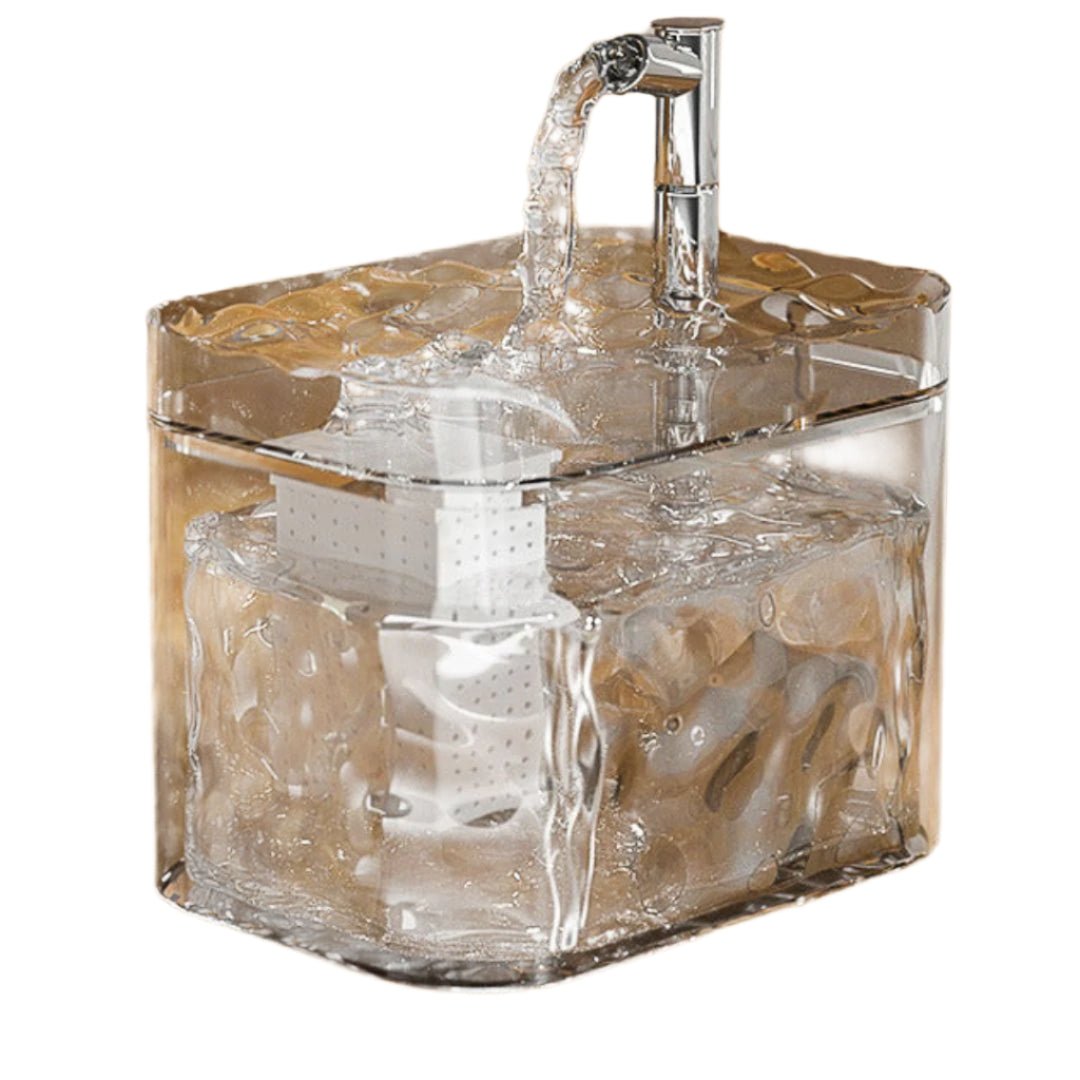 Premium Katten Drinkfontein met Filtersysteem - Stil, Hygiënisch, 2 Liter Capaciteit - Hebbr