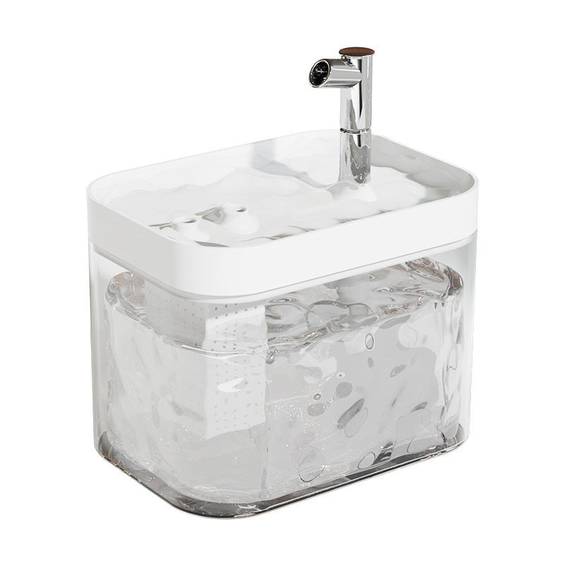 Premium Katten Drinkfontein met Filtersysteem - Stil, Hygiënisch, 2 Liter Capaciteit - Hebbr