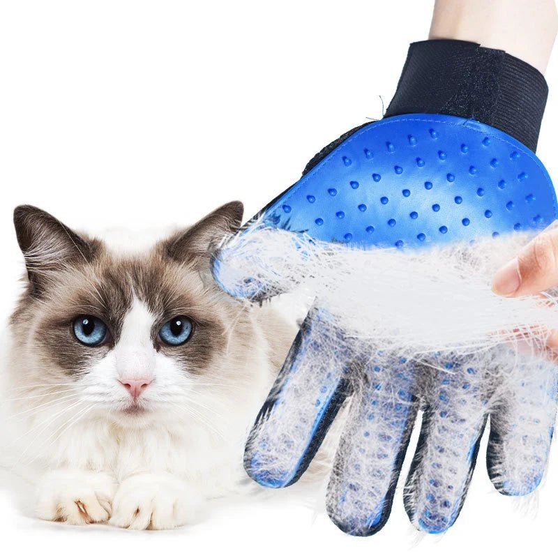 Rubberen Verwijderhandschoenen voor Huisdieren - Massagefunctie voor Katten en Honden, 6 Kleuren - Hebbr