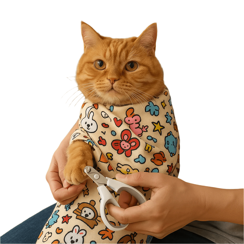 Rustgevende Kattenwikkel met Zelfklevende Sluiting voor Stressvrije Verzorging - Hebbr