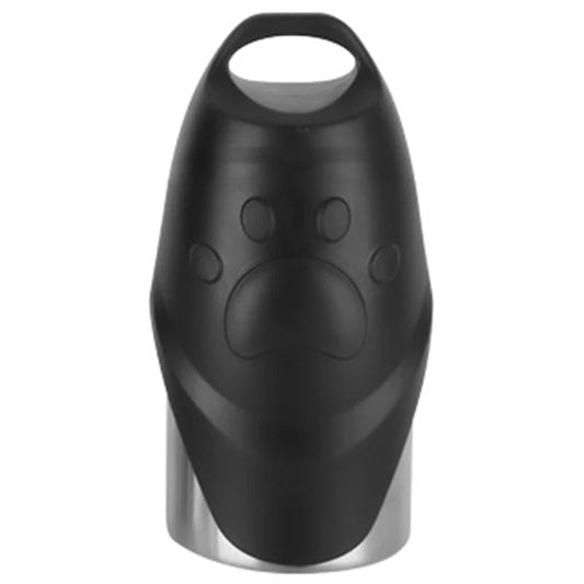 RVS Hondenwaterfles 500ml met Kom - Lekvrij en Handig voor Wandelen en Reizen - Hebbr