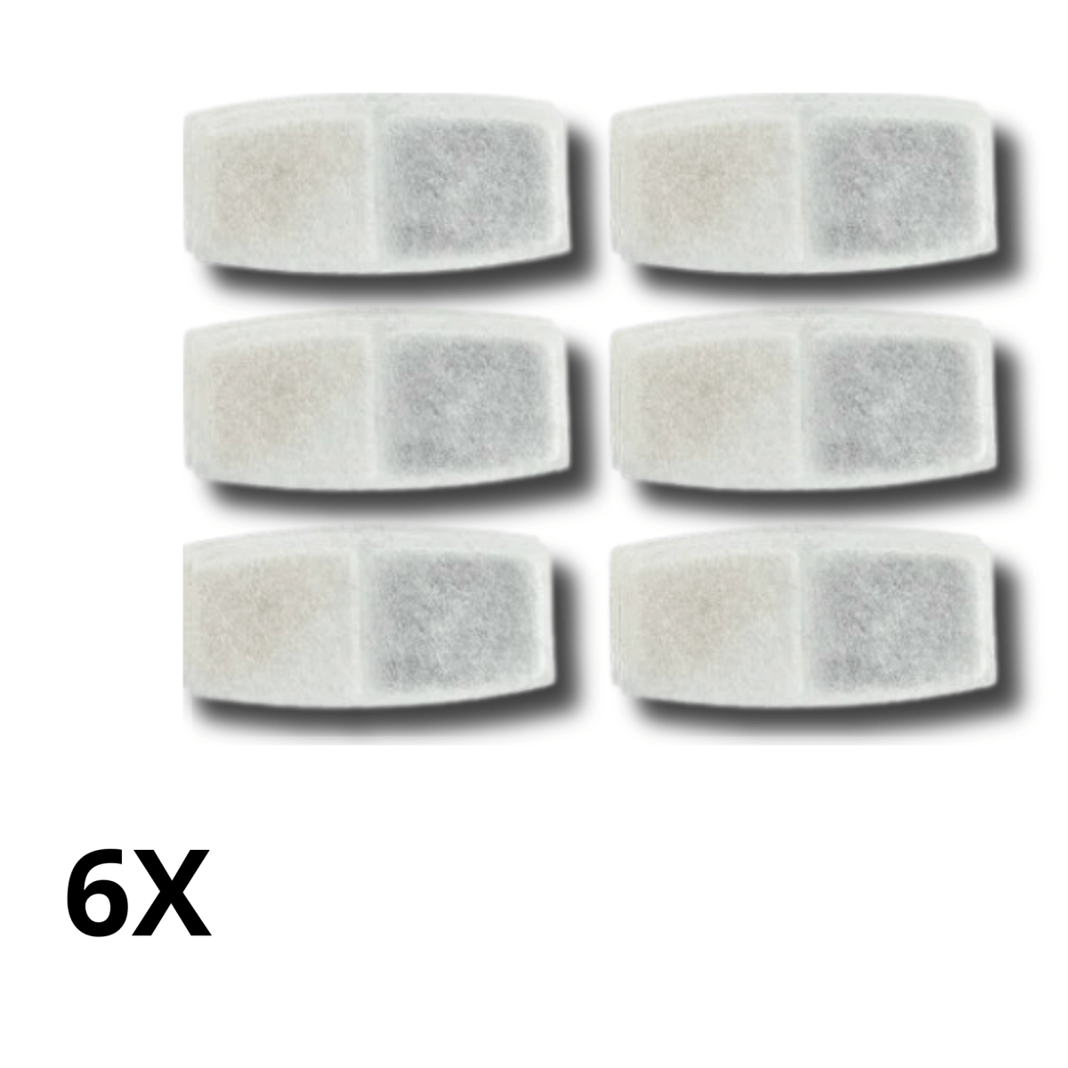 RVS Katten Drinkfontein met 3,2L Capaciteit en Meervoudig Filtratiesysteem - Hebbr