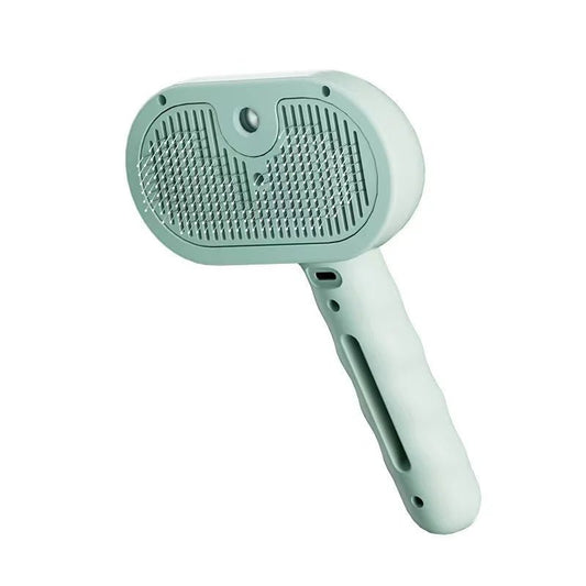 Sento Hondenborstel | Elektrische 3-in-1 met Spray en Massage - Hebbr