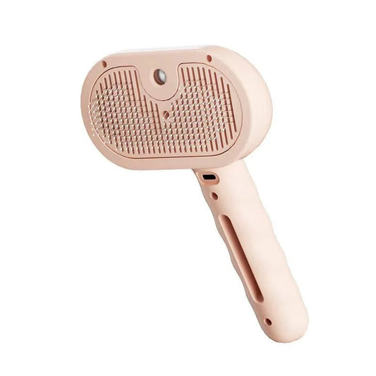 Sento Hondenborstel | Elektrische 3-in-1 met Spray en Massage - Hebbr