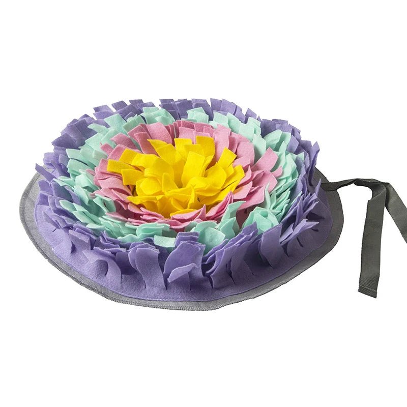 Snuffelmat Hond - Voedselvertraging & Neuswerk Speelmat voor Honden en Katten - 60x40 cm, Wasbaar - Hebbr