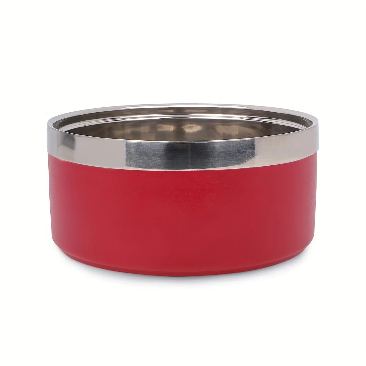 Stijlvolle Hondenkom Van Roestvrij Staal Met Antislipmat - Grote Capaciteit Voor Katten En Honden - Hebbr