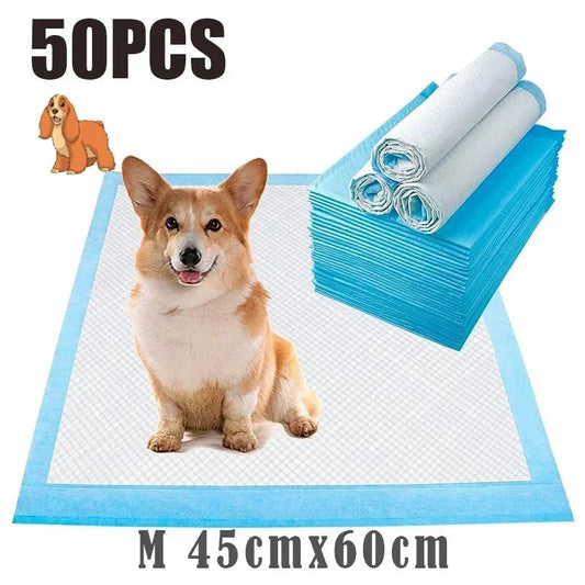 Super Absorberende Hondenluiers - 6 - Laags Wegwerp Puppy Training Pads, XXXL Formaat voor Grote en Kleine Honden - Hebbr