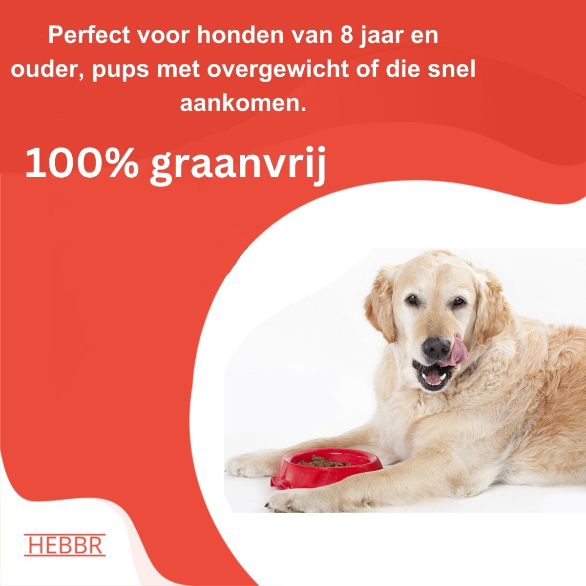 Super Premium Graanvrij kip & aardappel - Hebbr