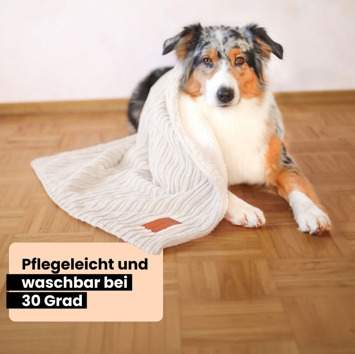 Superzachte Hondendeken voor Auto en Bank - Wasbaar, Stressverlagend Deken - Hebbr