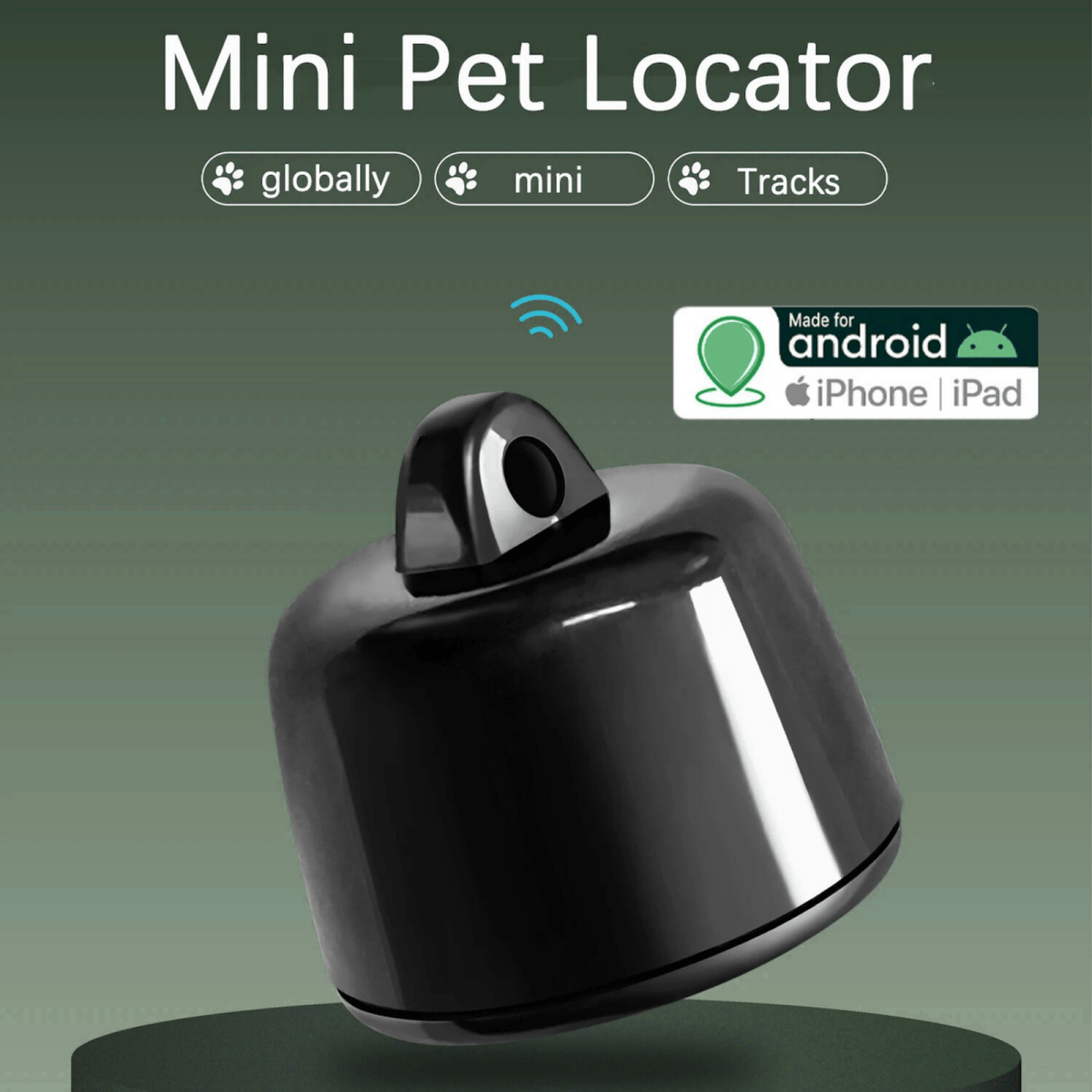 Tracker voor Hond Mini 2,7 g Bluetooth – Vindbaar met FindTag App - Hebbr