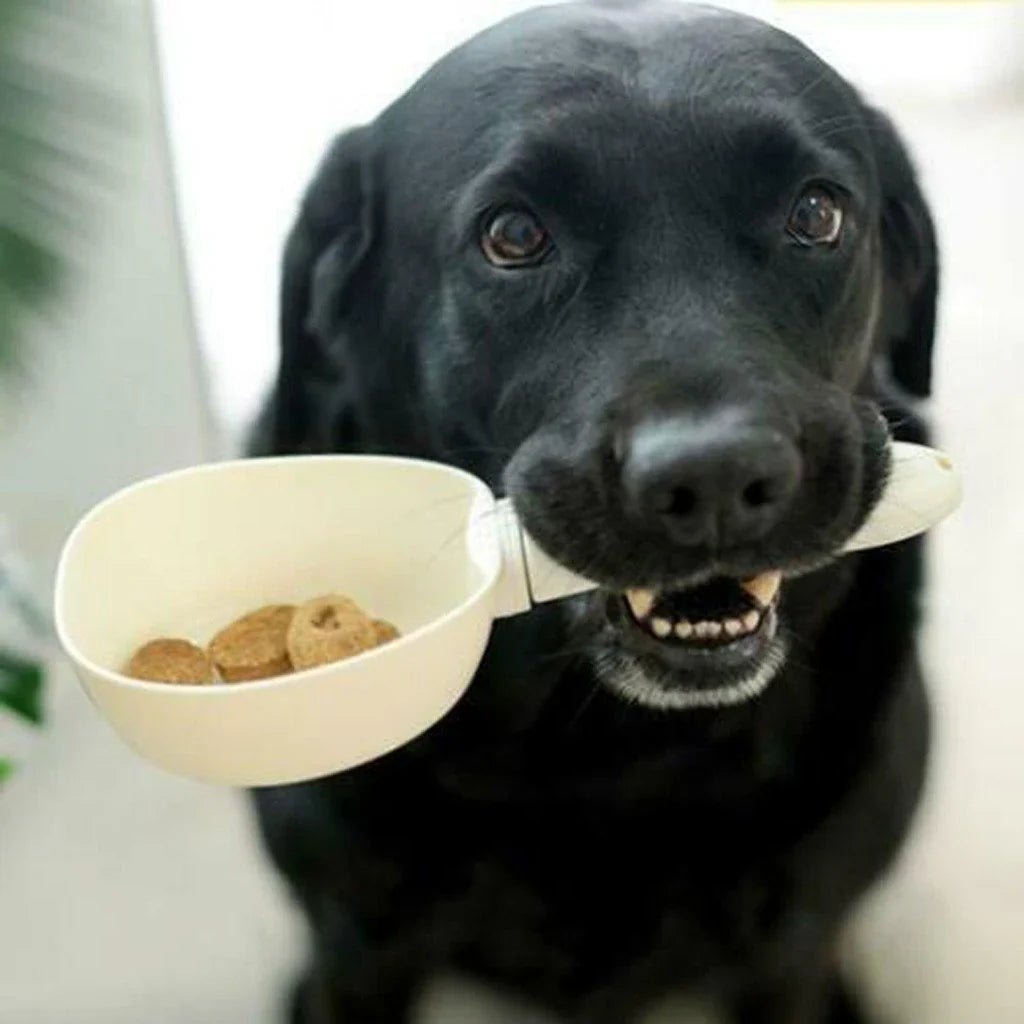 Voedingsweegschaal voor Huisdieren met Automatische Portiecontrole - Compact Ontwerp, Tot 800g - Hebbr