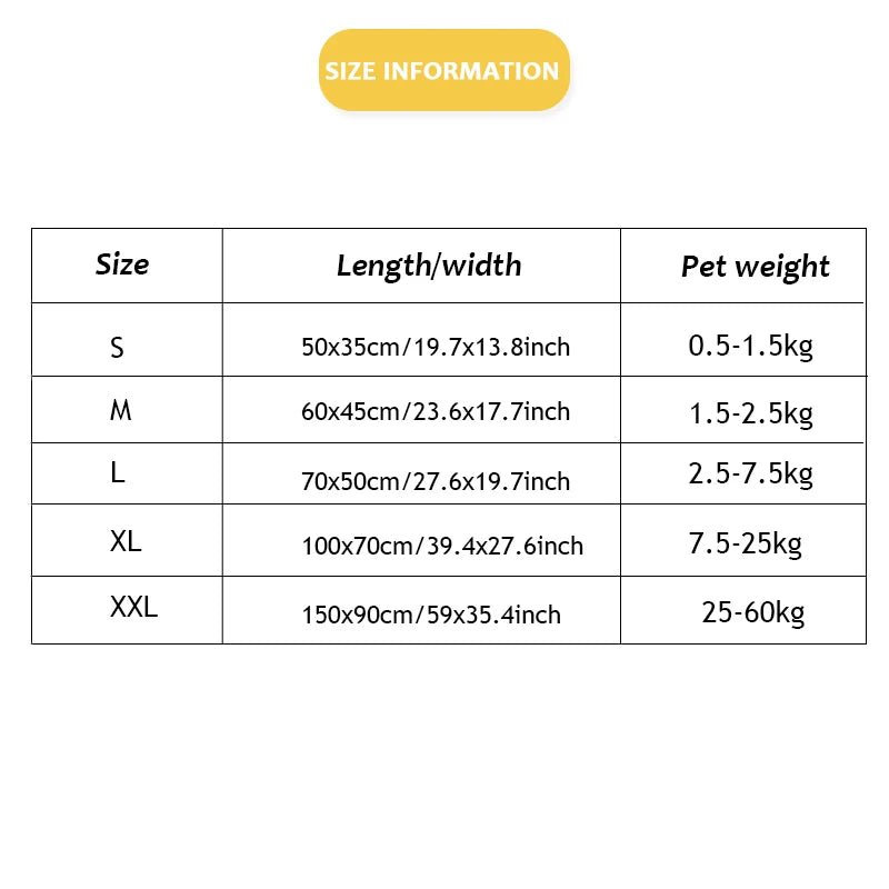 Wasbare Hondenurine Mat, Vierlaagse Waterdichte Training Pad met Anti - Slip Onderkant - Diverse Maten - Hebbr