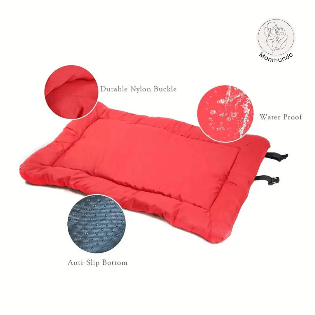 Waterbestendige Hondenmat – Opvouwbaar, Antislip & Comfortabel voor Avonturen - Hebbr