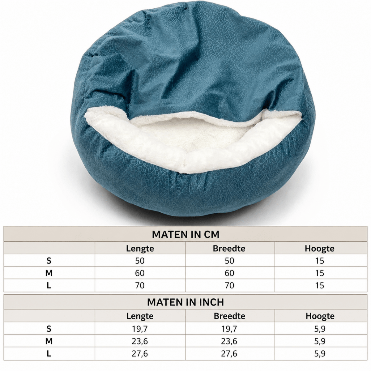 Waterdicht Hondenbed - Hebbr