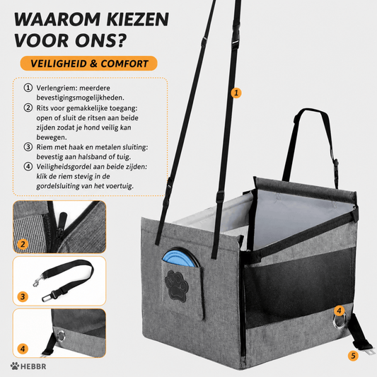 Waterdichte Autostoel - Hebbr