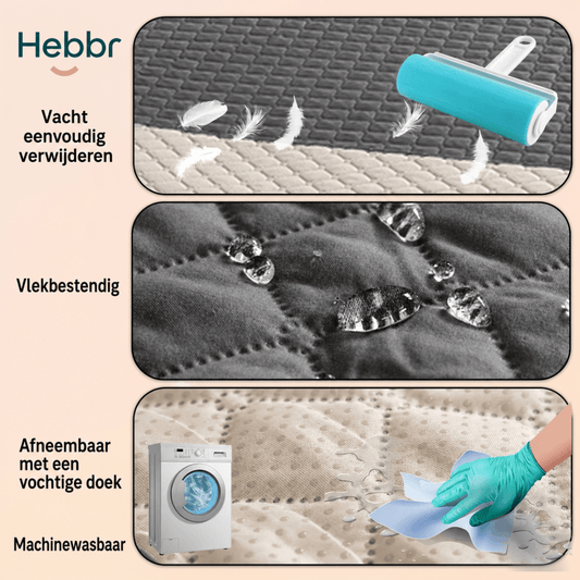Waterdichte Bedhoes - Hebbr