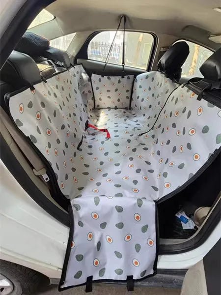 Waterdichte Hond Auto Zitplaats Hoes - Duurzaam, Eenvoudig te Bevestigen, 145x130 cm - Hebbr