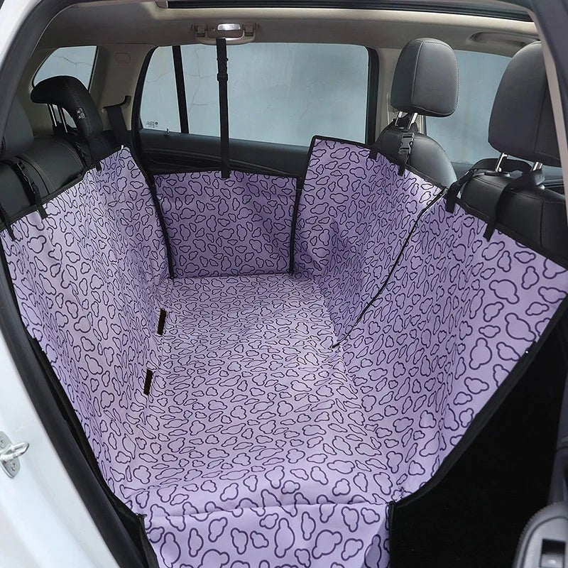 Waterdichte Hond Auto Zitplaats Hoes - Duurzaam, Eenvoudig te Bevestigen, 145x130 cm - Hebbr
