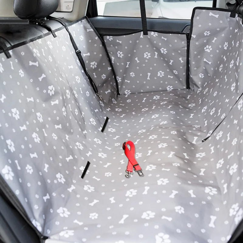 Waterdichte Hond Auto Zitplaats Hoes - Duurzaam, Eenvoudig te Bevestigen, 145x130 cm - Hebbr