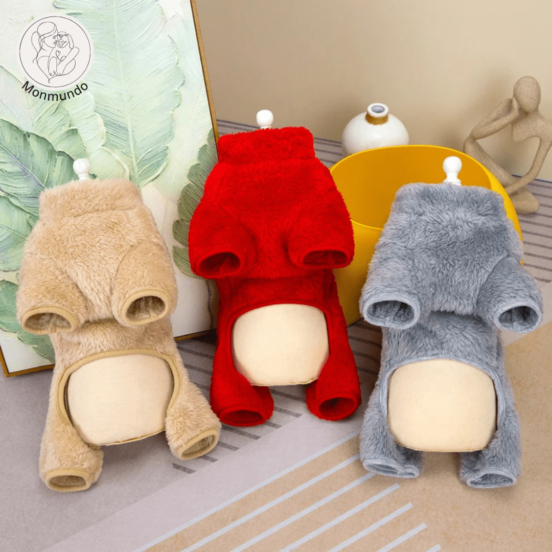 Winter Jumpsuit voor Honden en Katten – Warm, Ademend & Comfortabel Design - Hebbr