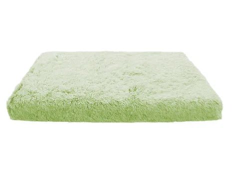 Zacht Katoenen Hondenbed Voor Grote Honden - Fluffy Rechthoekige Hondenmand Voor Diepe Slaap - Hebbr