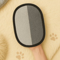 1+1 Dubbelzijdige Haarverwijderhandschoen voor Huisdieren – Herbruikbaar en Milieuvriendelijk - Hebbr