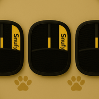 1+1 Dubbelzijdige Haarverwijderhandschoen voor Huisdieren – Herbruikbaar en Milieuvriendelijk - Hebbr