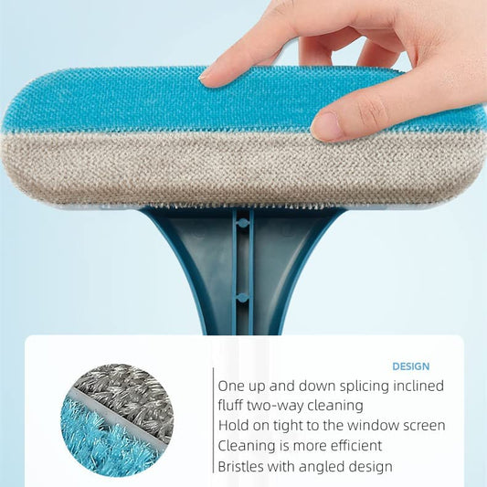 2 - in - 1 Multiborstel voor Huisdieren – Duurzaam, Compact & Ergonomisch Ontwerp - Hebbr