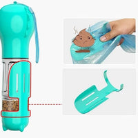 3 in 1 Honden Drinkfles - Hebbr