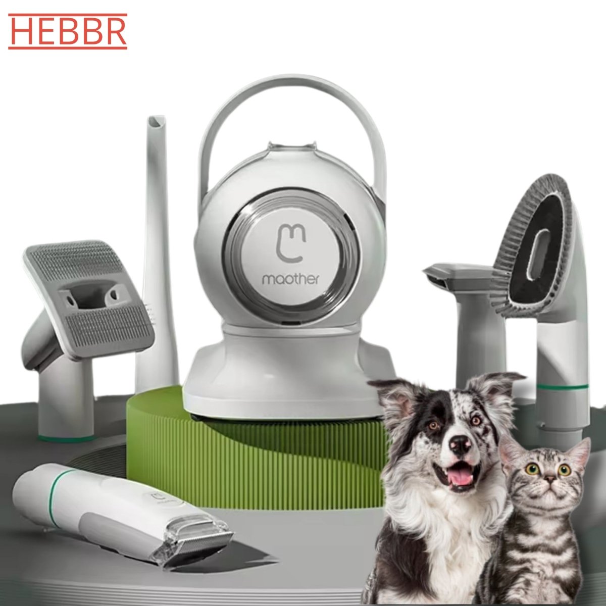 7 - in - 1 Trimmer - Alles wat je nodig hebt voor vachtverzorging! - Hebbr