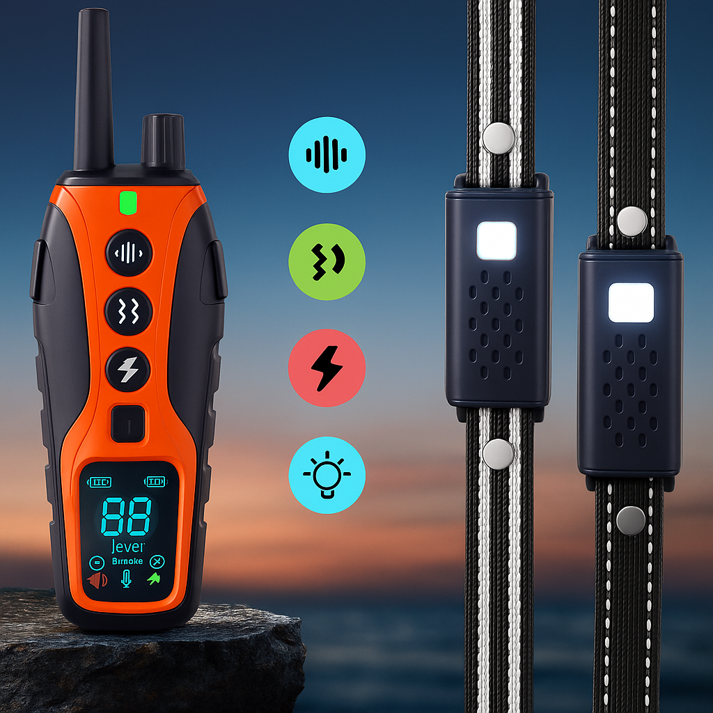 Trainingshalsband | Trilgeluid, LED Licht, USB Oplaadbaar