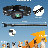 Harko Trainingshalsband Hond | 1500m Bereik, IP67 Waterdicht, Oplaadbaar, 4 Trainingsmodi