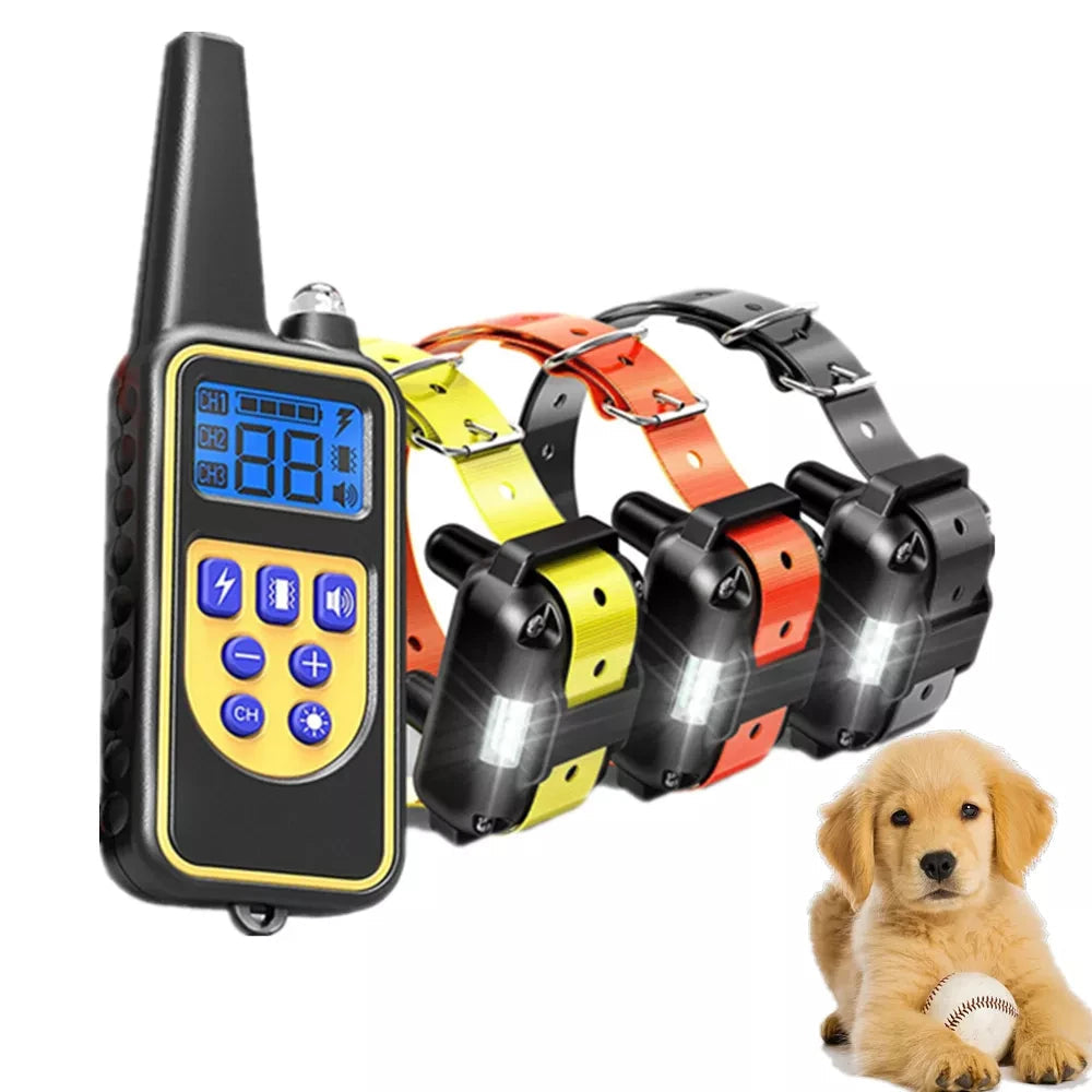 Trainingshalsband | Afstandsbediening, Waterdicht, Instelbare Stimulatie