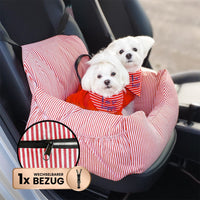 Ademend Autostoel Deksel voor Honden - Wasbaar, Inclusief riemt & Hygienische Bescherming - Hebbr